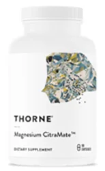A bottle of Magnesium CitraMate supplements